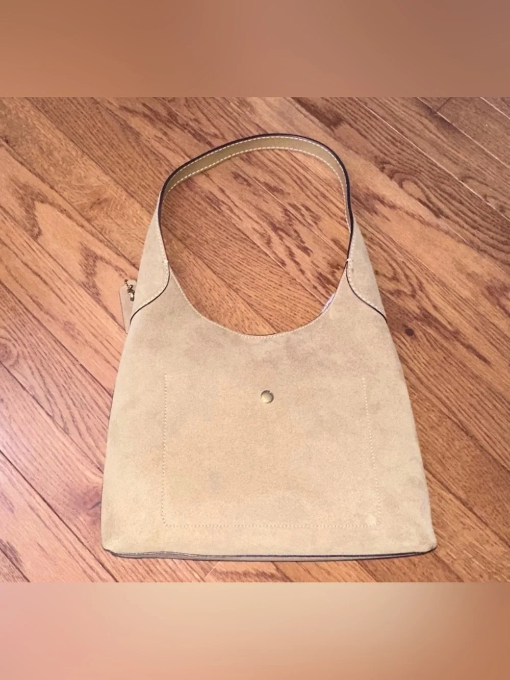 Coach - Brooklyn 28 Suede - Sand - Picture 2 of 5
